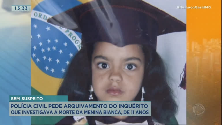 Vídeo: Polícia Civil pede arquivamento do inquérito que investigava a morte da menina Bianca, de 11 anos