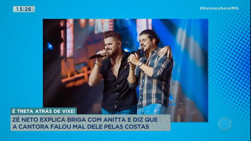 Vídeo: A Hora da Venenosa: Zé Neto explica briga com Anitta e diz que a cantora falou mal dele pelas costas