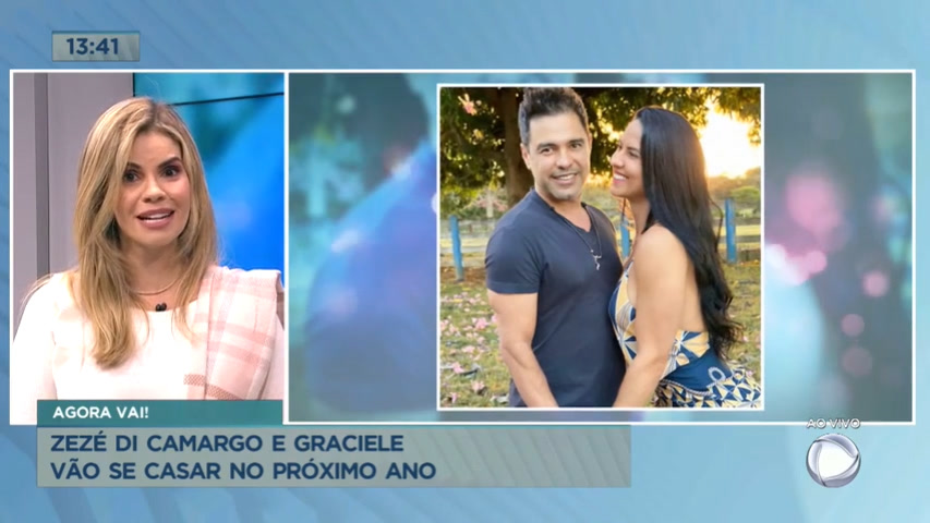 Vídeo: Zezé di Camargo e Graciele vão se casar no próximo ano