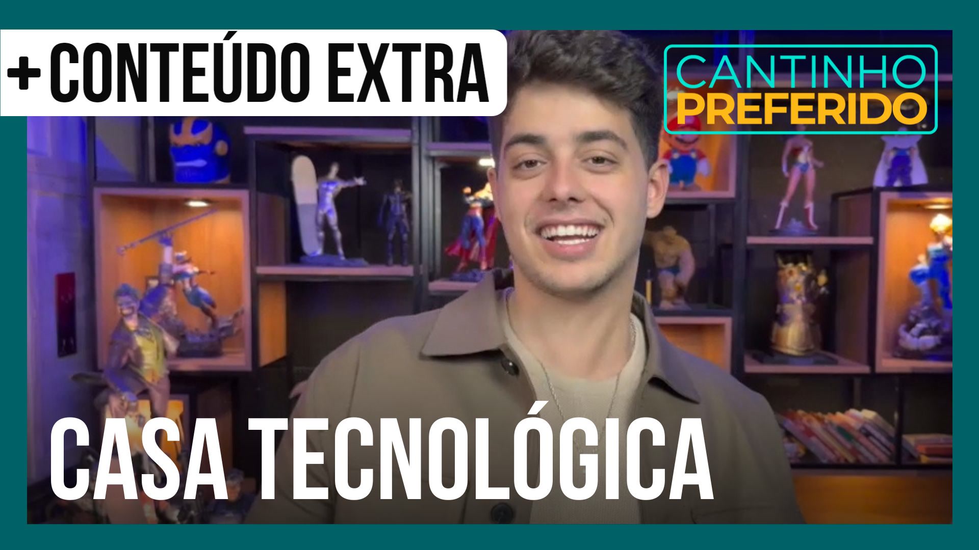 Vídeo: Breno Jordan mostra o estúdio tecnológico que tem em casa | Cantinho Preferido