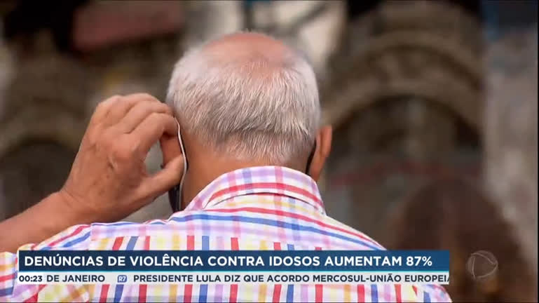 Vídeo: Número de denúncias de violência contra idosos aumenta em 87%