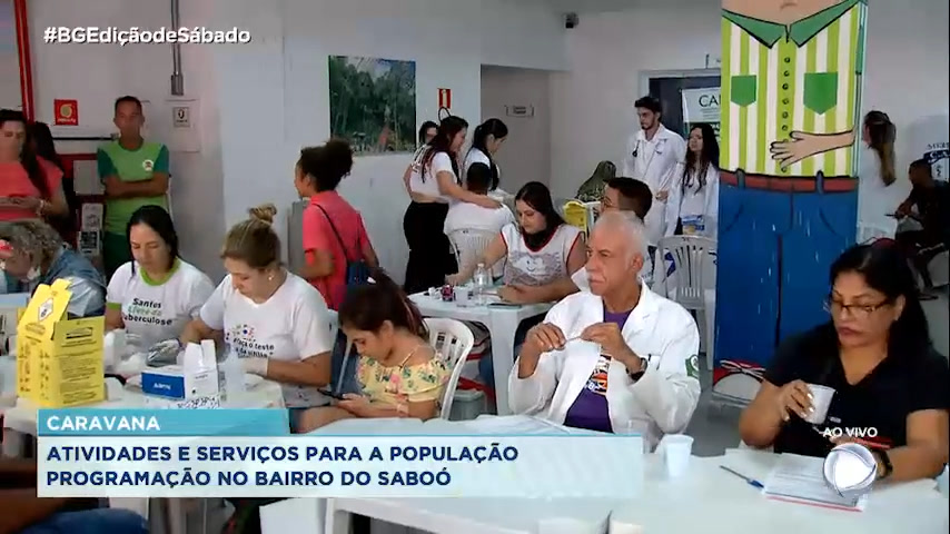 Vídeo: Caravana oferece diversos serviços em Santos