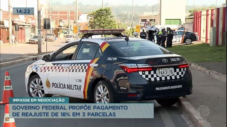 Vídeo: Governo federal propõe dividir reajuste das forças de segurança do DF em três parcelas