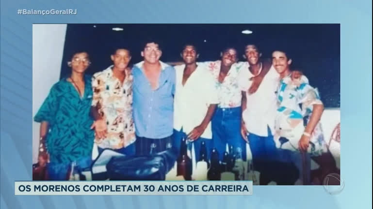 Vídeo: Grupo Os Morenos celebra 30 anos de carreira e relembra a trajetória
