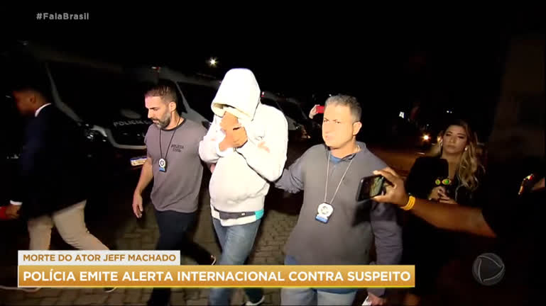 Vídeo: Polícia Federal emite alerta a autoridades portuguesas contra o suspeito de matar Jeff Machado