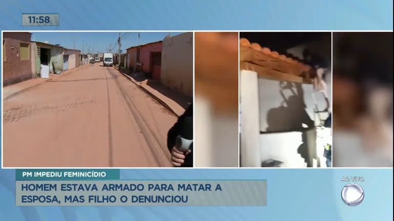 Vídeo: Jovem chama polícia e impede que pai mate a mãe, em Sol Nascente, no DF