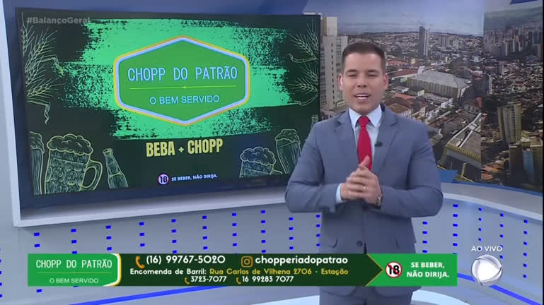 Vídeo: Chopp do patrão - Balanço Geral - Exibido 01/06/2023