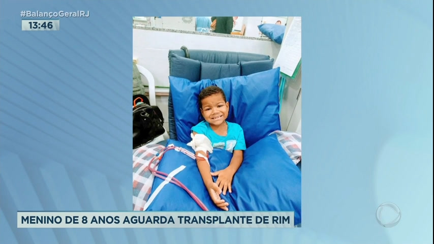 Vídeo: Criança que espera por transplante de rim precisa de medicamento importado