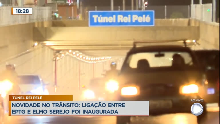 Vídeo: Túnel de Taguatinga é inaugurado nesta segunda (5)
