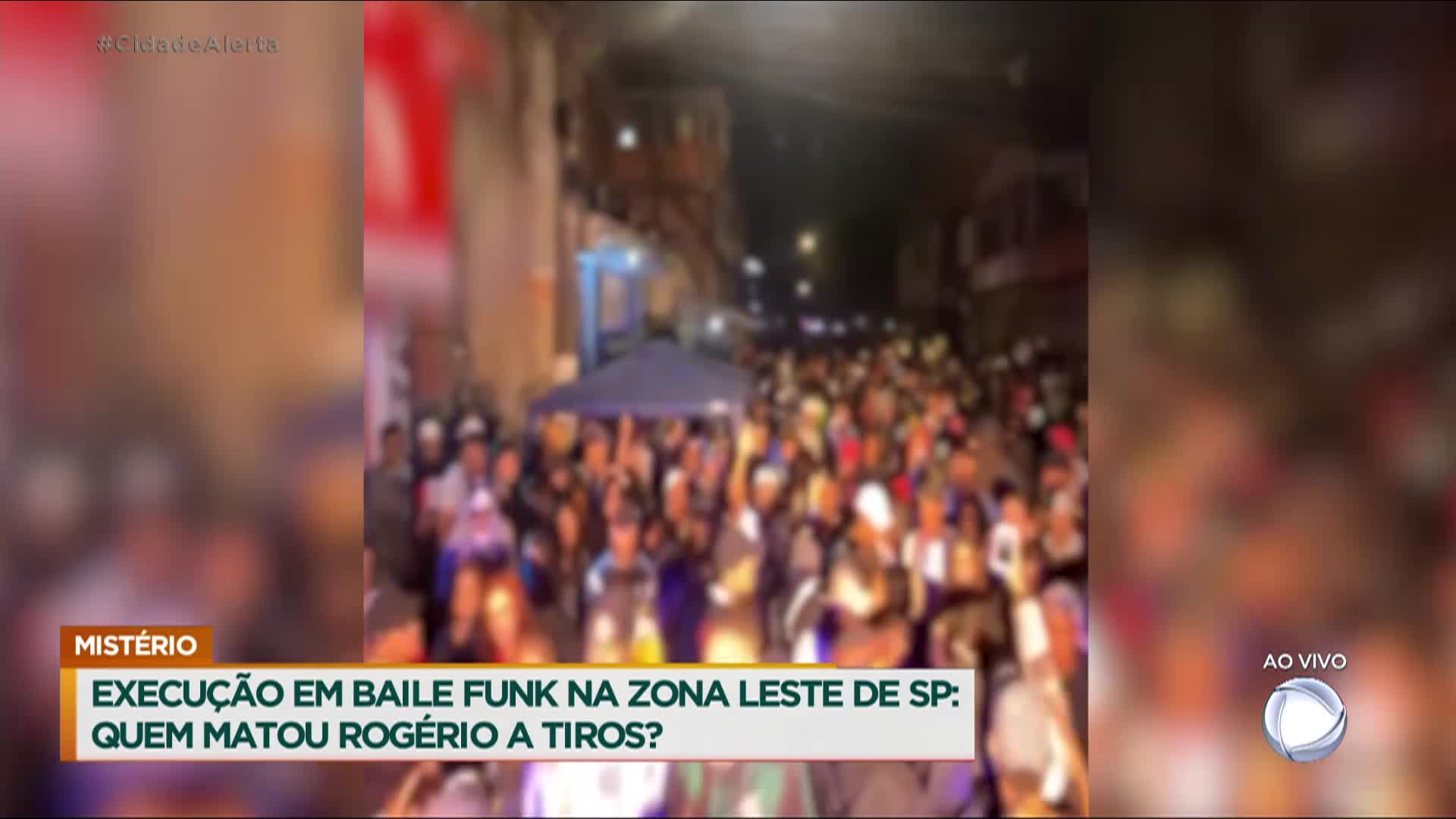 Vídeo: Polícia procura por assassinos de homem durante um baile funk em SP