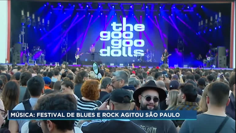 Vídeo: Três dias de música: festival Best of Blues and Rock agita São Paulo