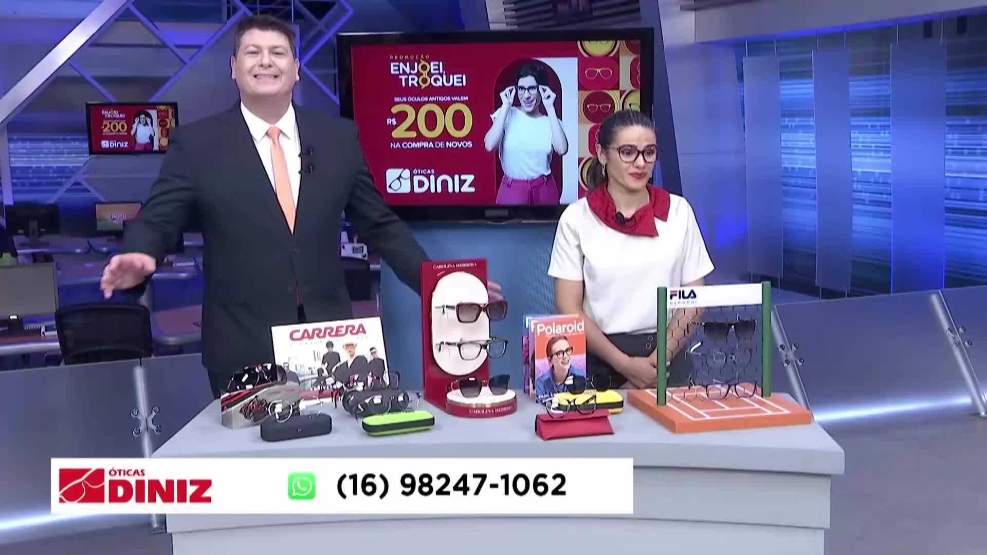 Vídeo: Ótica Diniz - Balanço Geral - Exibido 02/06/2023