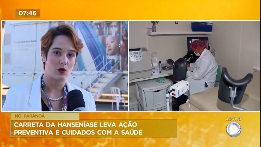 Vídeo: Carreta da hanseníase leva ação preventiva e cuidados com a saúde para o Paranoá (DF)