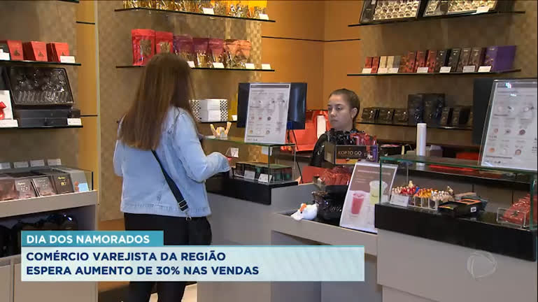 Vídeo: Vendas em comemoração ao Dia dos Namorados devem crescer
