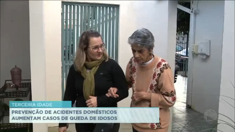 Vídeo: Quedas de idosos aumentam no Vale do Paraíba