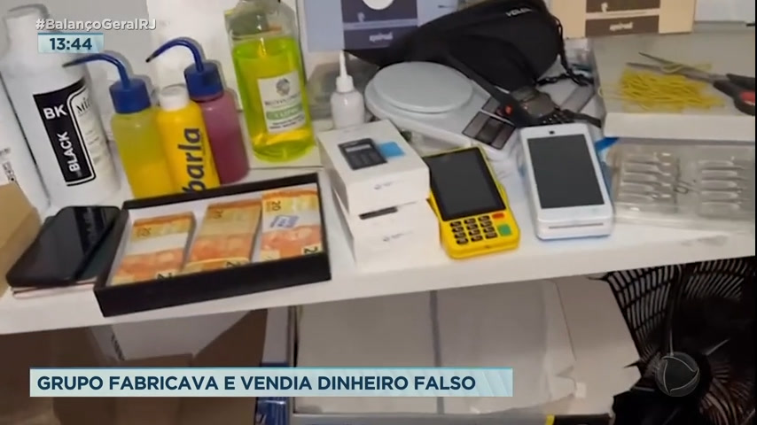 Vídeo: PF prende três suspeitos em ação contra dinheiro falso no RJ