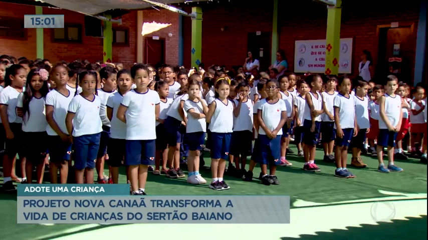 Vídeo: Projeto Nova Canaã transforma a vida de crianças do sertão baiano