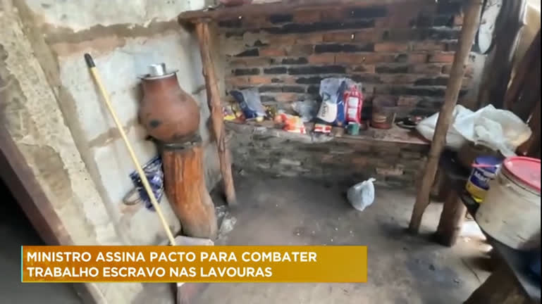 Vídeo: Ministro do Trabalho e Emprego assina pacto para combater trabalho escravo nas lavouras