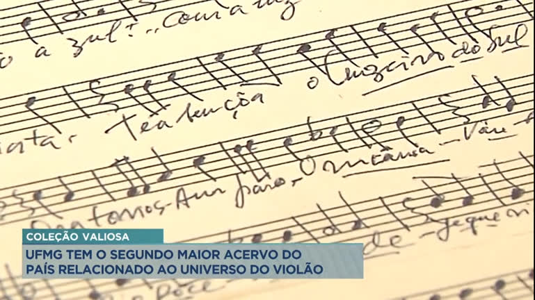 Vídeo: UFMG tem o segundo maior acervo do país relacionado ao universo do violão