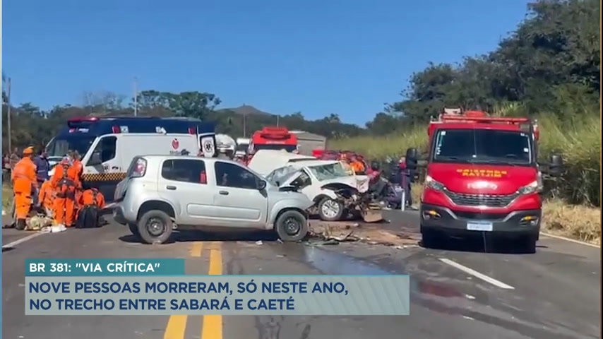 Vídeo: Especialistas alertam melhorias urgentes para evitar acidentes na BR-381