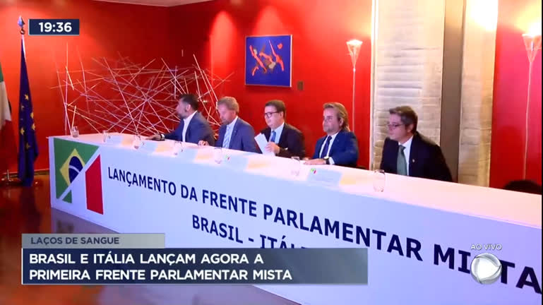 Vídeo: Brasil e Itália lançam primeira frente parlamentar mista