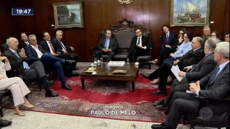 Vídeo: Ibaneis Rocha articula mudanças do fundo constitucional no Senado