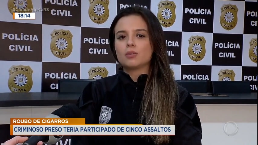 Vídeo: Roubo de cigarros