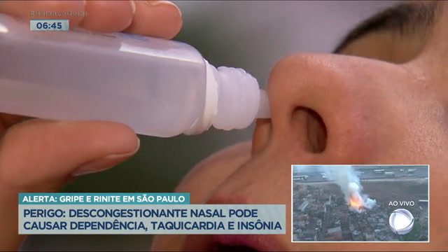 Vídeo: Descongestionantes nasais causam dependência após uso excessivo