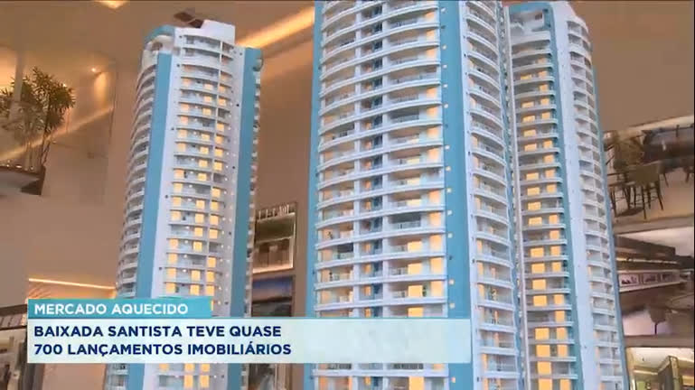 Vídeo: Mercado imobiliário está aquecido na Baixada Santista