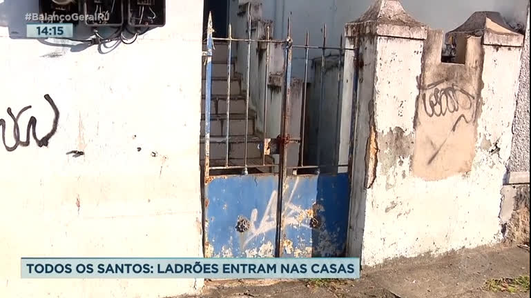Vídeo: Moradores reclamam de ladrões que invadem casas na zona norte do Rio