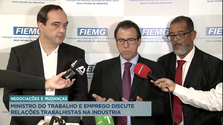 Vídeo: Ministro do Trabalho e Emprego discute relações trabalhistas na indústria