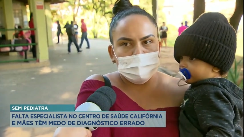 Vídeo: Mães denunciam falta de pediatras em centro de saúde de BH
