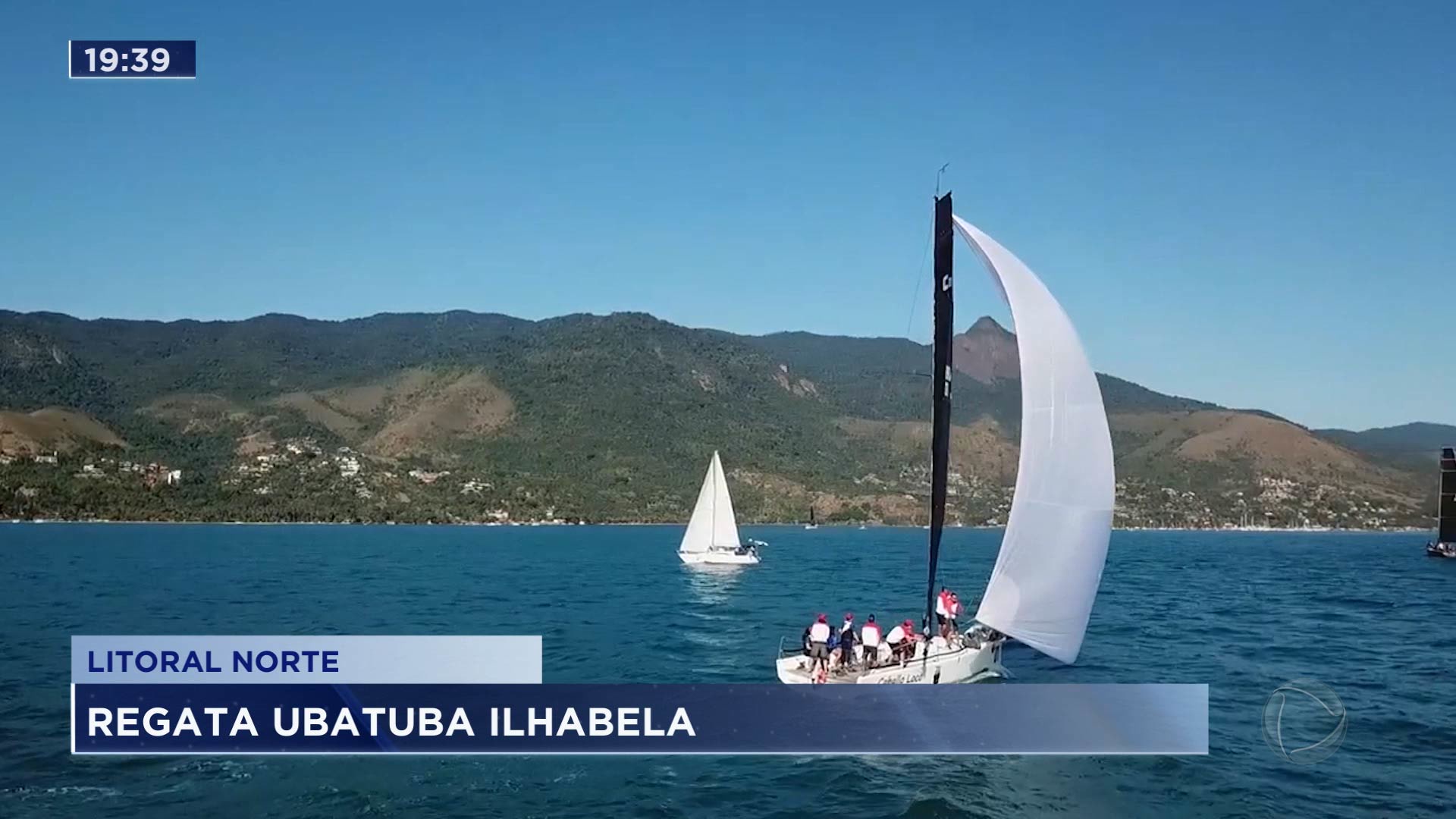 Vídeo: Regata movimenta Ubatuba e Ilhabela no litoral norte