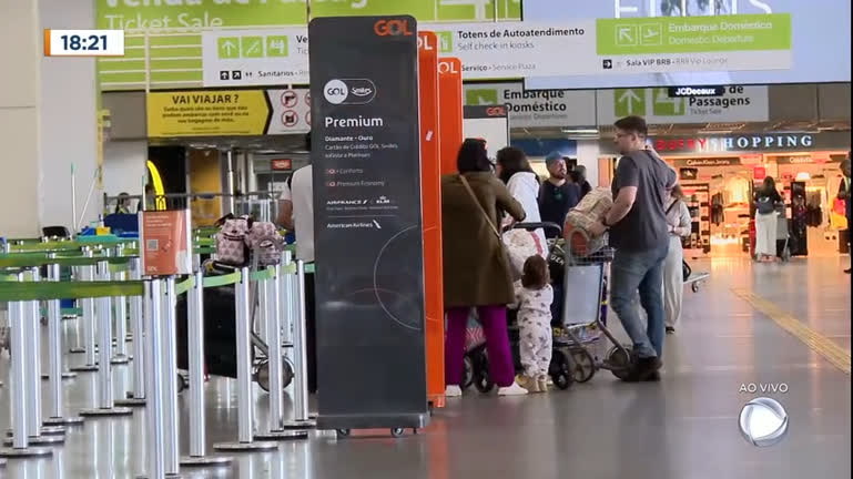 Vídeo: Aeroporto deve receber cerca de 235 mil passageiros no feriado