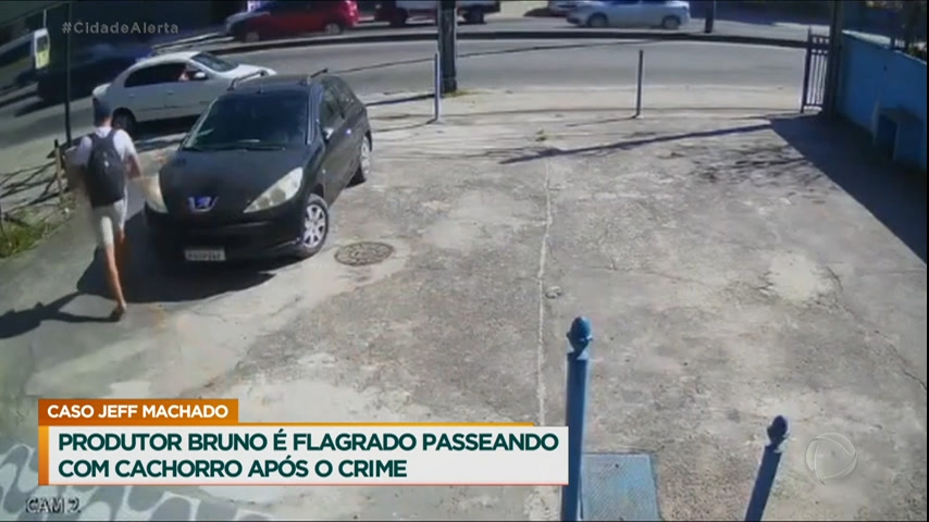 Vídeo: Principal suspeito de matar Jeff Machado é visto no RJ
