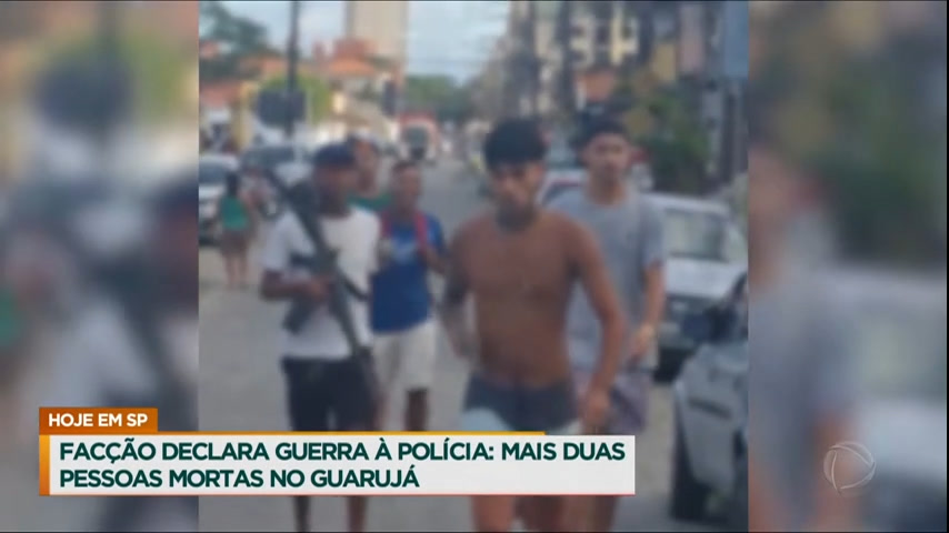 Vídeo: Facção criminosa declara guerra contra a Polícia no Guarujá, litoral de SP
