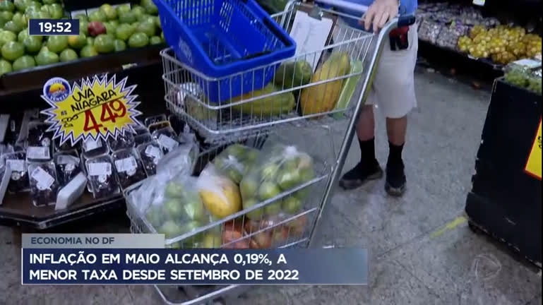 Vídeo: Inflação em maio alcança 0,19%, a menor taxa desde setembro de 2022