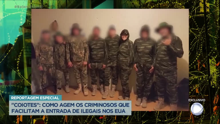 Vídeo: Câmera do Balanço: Veja como agem os "coiotes" que facilitam a entrada ilegal nos Estados Unidos
