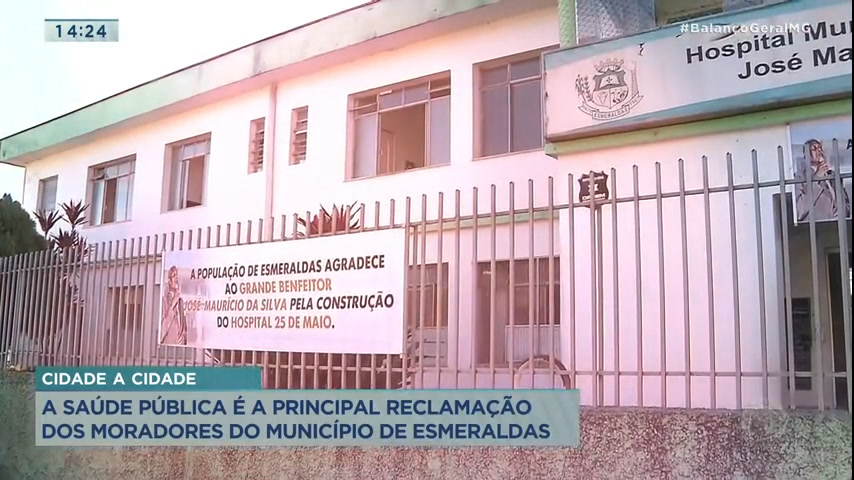 Vídeo: Cidade a Cidade: veja o que moradores de Esmeraldas (MG) têm a dizer sobre saúde pública