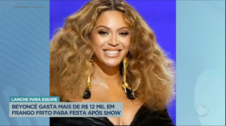Vídeo: Beyoncé gasta R$ 12 mil em frango frito para sua equipe
