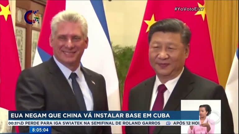 Vídeo: EUA negam que China irá instalar base de espionagem em Cuba