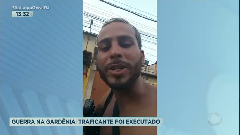 Vídeo: Polícia investiga execução de traficante que filmou morte de miliciano no Rio