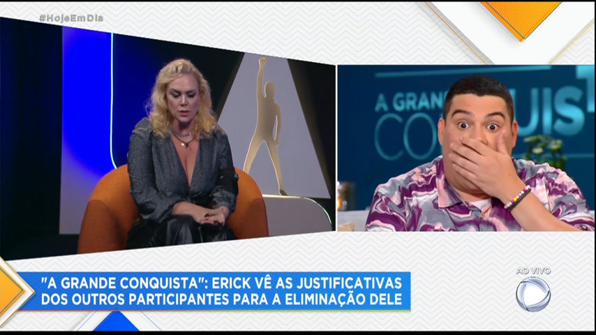 Vídeo: A Grande Conquista: Erick fica chocado ao ver justificativa de Ana Paula na votação
