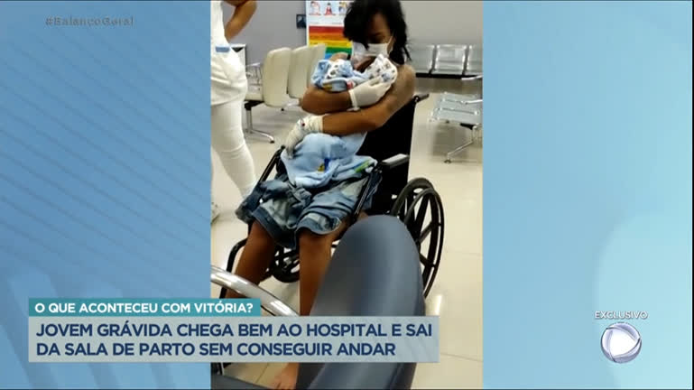 Vídeo: Grávida chega para dar à luz e sai do hospital sem conseguir andar