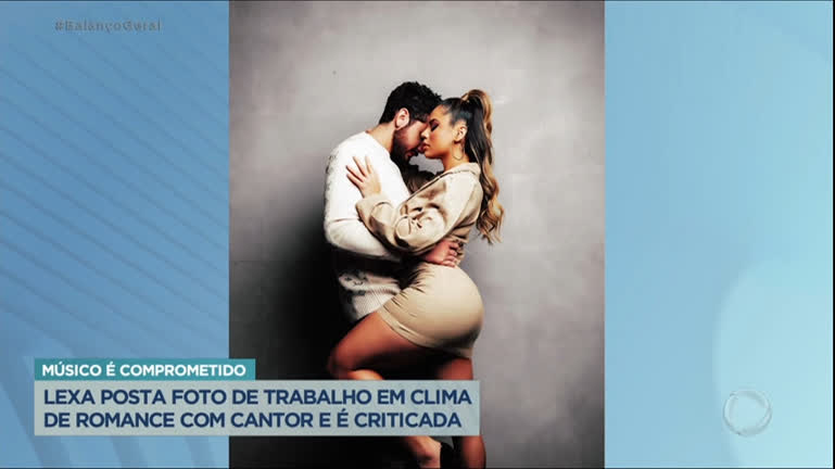 Vídeo: Lexa posta foto em clima de romance com cantor comprometido