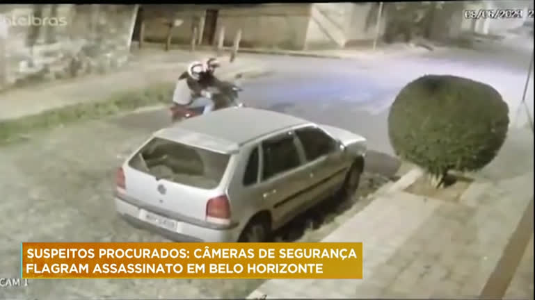 Vídeo: Câmeras de segurança flagram assassinato em Belo Horizonte