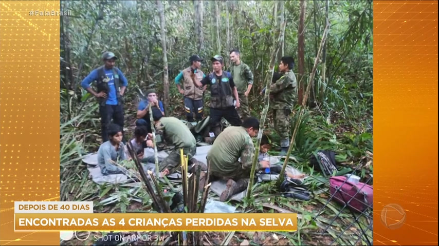 Vídeo: Crianças são encontradas na selva amazônica após 40 dias desaparecidas