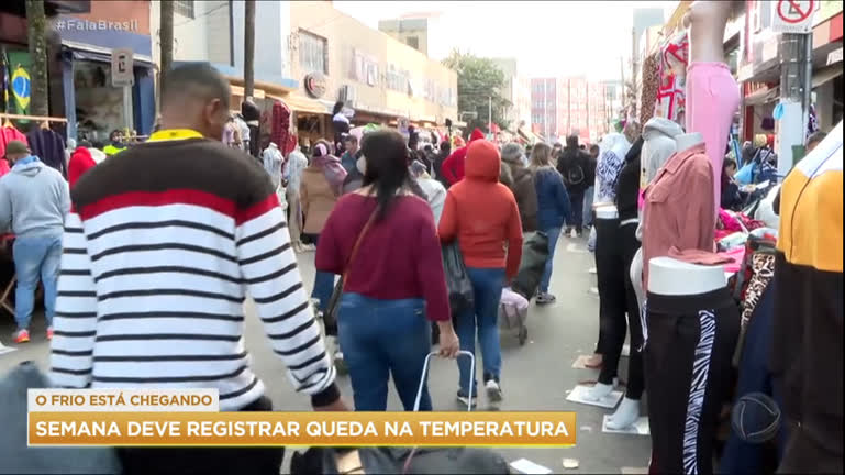 Vídeo: Frente fria deve chegar a São Paulo na próxima terça-feira (13)