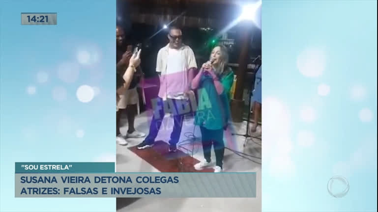 Vídeo: "Invejosas", diz Susana Vieira sobre as colegas atrizes