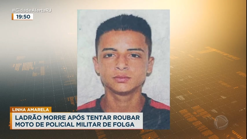 Vídeo: Ladrão morre durante tentativa de assalto a policial no Rio